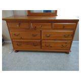 Wood Dresser With Mirror Wood Dresser With Mirror