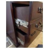 Wood 2-Drawer Office Cabinet Wood 2-Drawer Office Cabinet