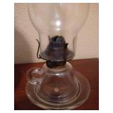 (2) Lamps - Electric & Hurricane Lamp (2) Lamps - Electric & Hurricane Lamp