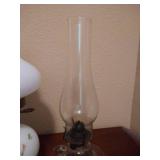 (2) Lamps - Electric & Hurricane Lamp (2) Lamps - Electric & Hurricane Lamp