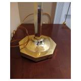 Brass & Glass Desk Lamp Brass & Glass Desk Lamp