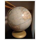 Globe & File Cabinet Globe & File Cabinet