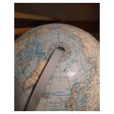 Globe & File Cabinet Globe & File Cabinet