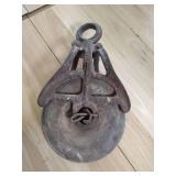 Antique Hudson Mfg Co Pulley Antique Hudson Mfg Co Pulley