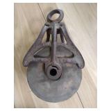 Antique Hudson Mfg Co Pulley Antique Hudson Mfg Co Pulley