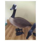 (2) Large Goose Decoys (2) Large Goose Decoys
