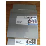 (19) New Ampex 641 Reel to Reel Tapes (19) New Ampex 641 Reel to Reel Tapes