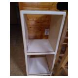 (2) Bar Stools & Small Shelf (2) Bar Stools & Small Shelf
