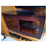 Wood & Glass TV Stand Wood & Glass TV Stand