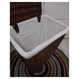 Nice Laundry Hamper & Round Rug Nice Laundry Hamper & Round Rug