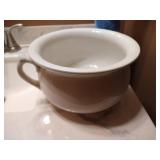 Vintage Ceramic Bowl With Handle Vintage Ceramic Bowl With Handle