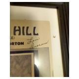 (2) Framed Music Items - Poster Autographed by Thom Bresh (2) Framed Music Items - Poster Autographed by Thom Bresh