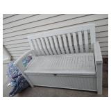 Outdoor Storage Patio Bench With Cushions Outdoor Storage Patio Bench With Cushions
