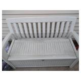 Outdoor Storage Patio Bench With Cushions Outdoor Storage Patio Bench With Cushions