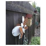 Fence Decorations - Butterflies & Bird Houses Fence Decorations - Butterflies & Bird Houses