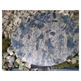 (3) Granite Path Slabs & Metal Decoration (3) Granite Path Slabs & Metal Decoration