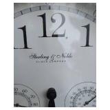 White Garden Edging & Outdoor Clock White Garden Edging & Outdoor Clock