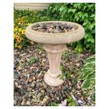 Heavy Concrete Bird Bath Heavy Concrete Bird Bath