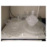 Crystal & Glass Dish Lot Crystal & Glass Dish Lot