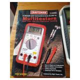 Craftsman Multi-Meter & Book Craftsman Multi-Meter & Book