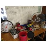 Huge Garage Lot - Tapes, Fans, Lights, Etc Huge Garage Lot - Tapes, Fans, Lights, Etc