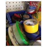 Huge Garage Lot - Tapes, Fans, Lights, Etc Huge Garage Lot - Tapes, Fans, Lights, Etc