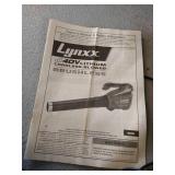 Lynxx Brushless Cordless Blower Lynxx Brushless Cordless Blower