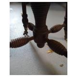 Vintage Adjustable Claw Foot Piano Stool Vintage Adjustable Claw Foot Piano Stool