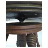 Vintage Adjustable Claw Foot Piano Stool Vintage Adjustable Claw Foot Piano Stool