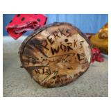 (2) Hand Carved Wooden Faces (2) Hand Carved Wooden Faces