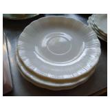 China & Glass Dish Lot - Some Uranium Glass China & Glass Dish Lot - Some Uranium Glass