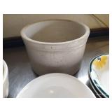 Stoneware Items, Unmarked Crock, Etc Stoneware Items, Unmarked Crock, Etc