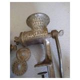 (3) Vintage Meat/Food Grinders (3) Vintage Meat/Food Grinders