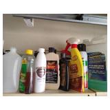 Shelf FULL of Products - Cleaning, Aerosols, Etc Etc Shelf FULL of Products - Cleaning, Aerosols, Etc Etc