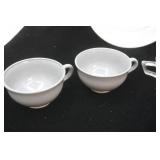 Vintage Hazel Atlas Dinnerware in 2 Shapes; Starlight ad Ovide