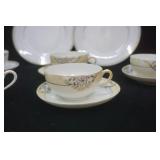 Antique Nippon, Porcelain, Blue Lusterware, Cottage Ware
