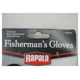 2 Pair Rapala Gloves Size XL NEW
