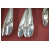 Oneida Silverware Chest & 36 pieces