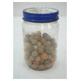 Antique Clay Marbles (94ct)