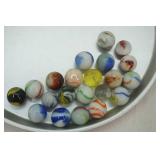 Vintage Marble Shooters (21ct)