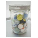 Vintage Marble Shooters (21ct)