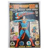 Vintage DC Comics SUPERMAN #245. 1972. 100 Page Super Spectacular.