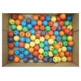 multi colored Maple round balls