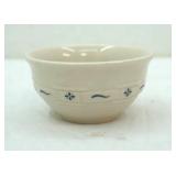 Longaberger Woven Traditions Classic Blue 4" bowl