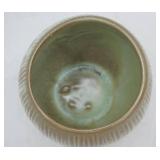Vintage Frankoma Green Coconut Tiki Mug