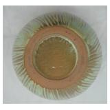 Vintage Frankoma Green Coconut Tiki Mug