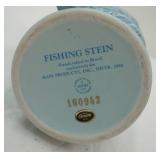 Collector Vintage Avon Fishing Stein