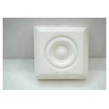 80ct MDF Rosettes 7/8" x 2.5"