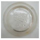 Vintage Ball #10s Glass Canning Jar Lids (Full Cigar Box)