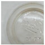 Vintage Ball #10s Glass Canning Jar Lids (Full Cigar Box)